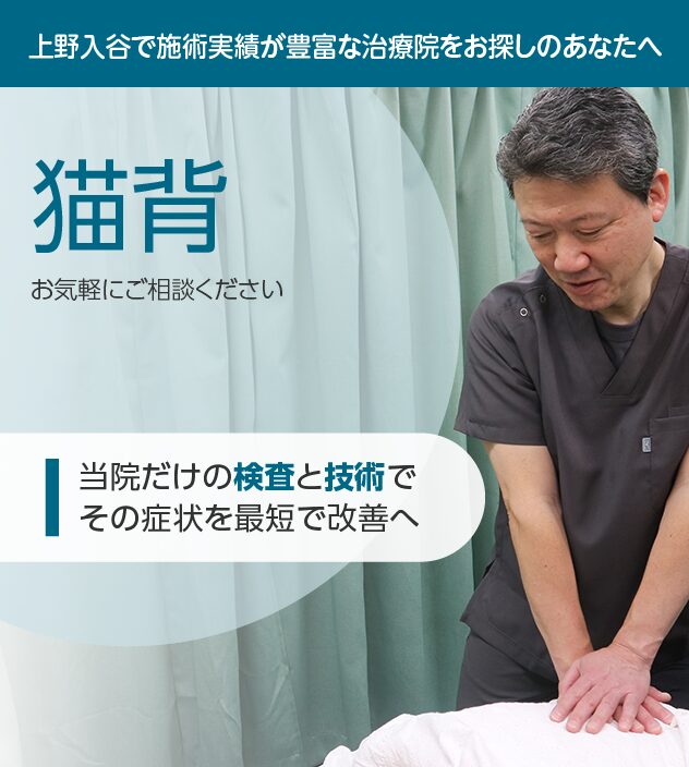 猫背もご相談ください